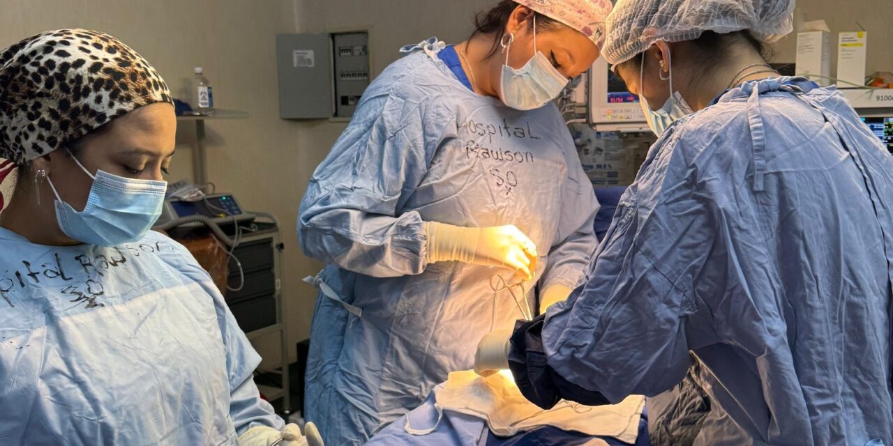 Tras siete años, volvieron las cirugías ginecológicas al Hospital de Valle Fértil