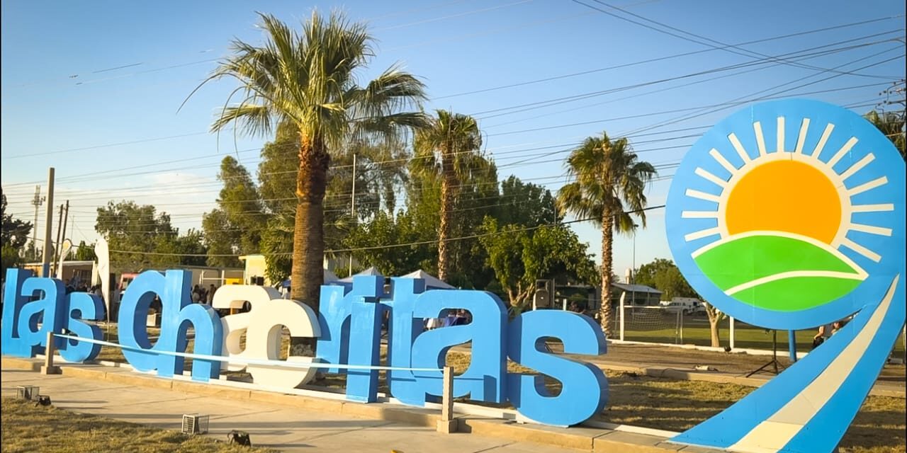 9 de Julio: Inauguraron un nuevo portal de ingreso en Las Chacritas para iniciar los festejos del 112° aniversario