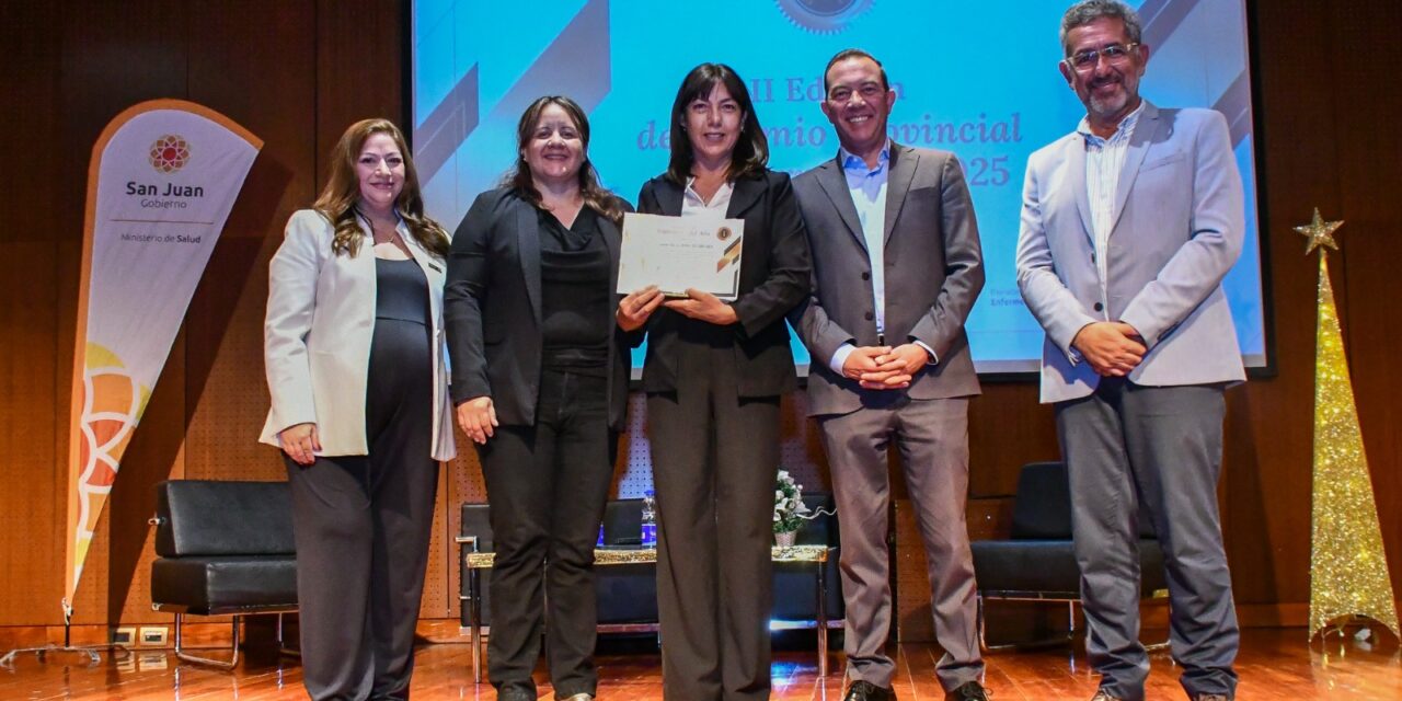 Vocación y compromiso: Así fue la entrega del Premio Provincial de Enfermería 2025