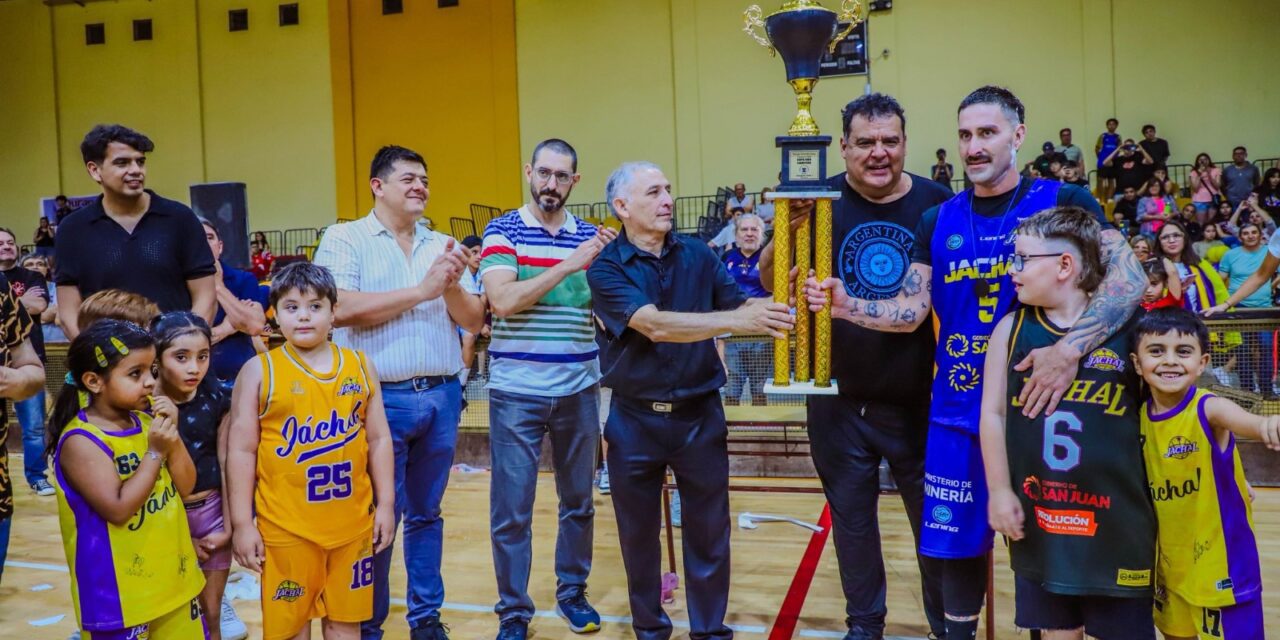 Jáchal barrió la serie ante Ausonia y se consagró campeón del básquet sanjuanino