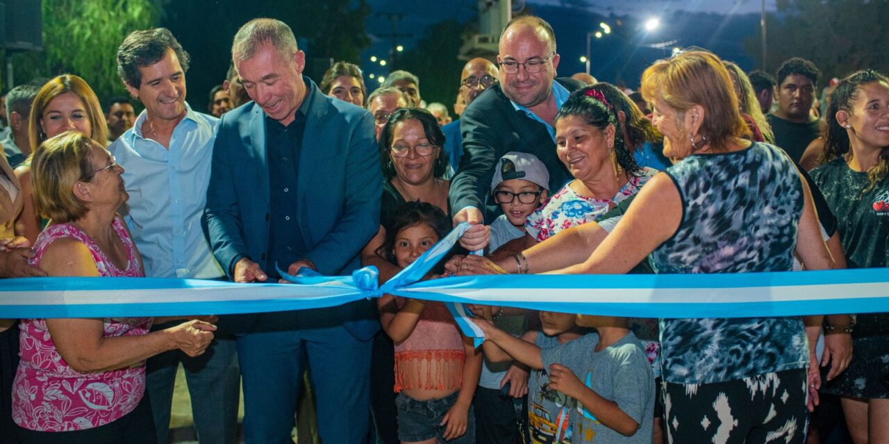 Se terminó la espera: Villa Chacabuco estrenó pavimento tras 60 años