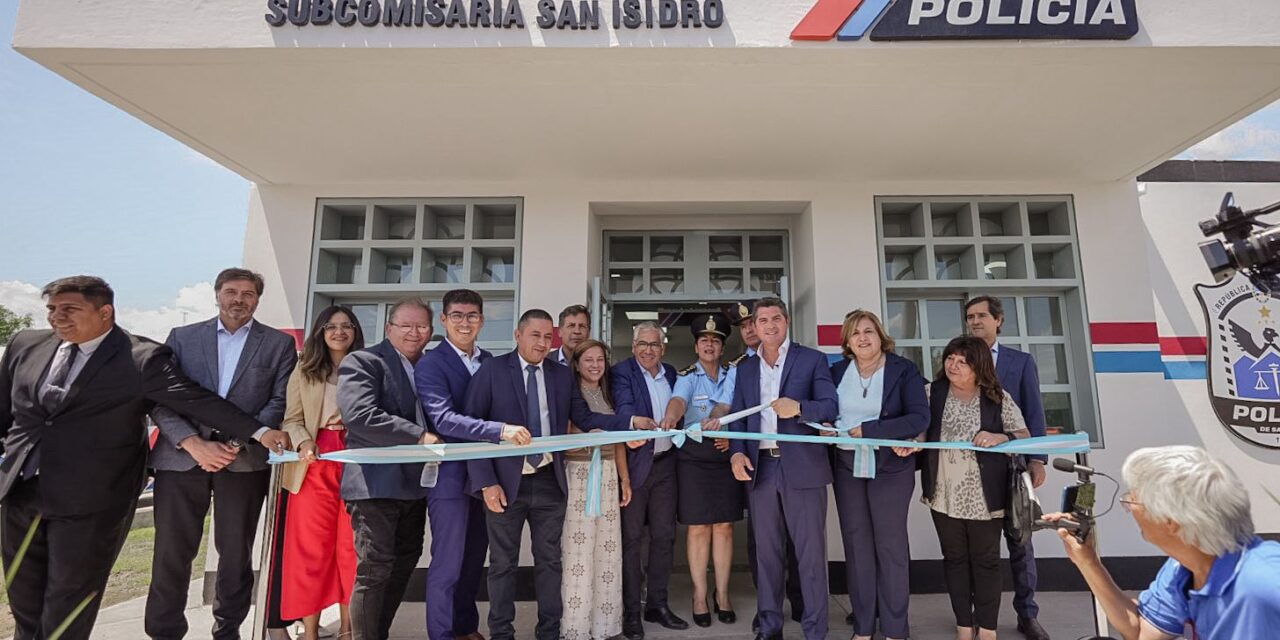 Villa San Isidro incorpora una subcomisaría para mejorar la atención policial