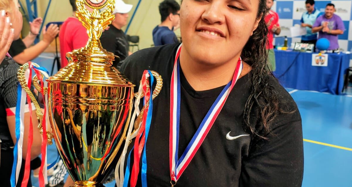 Goalball: una sanjuanina se consagro campeona en Chile