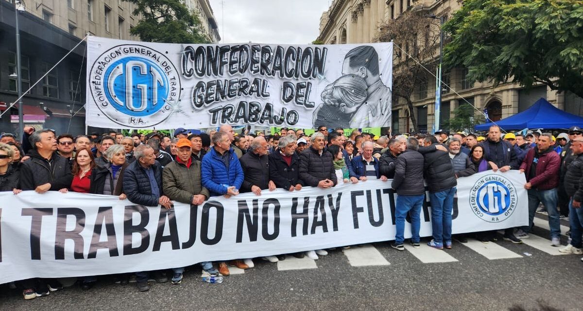 La CGT reclamó garantías al Gobierno y cuestionó declaraciones oficiales antes de la marcha