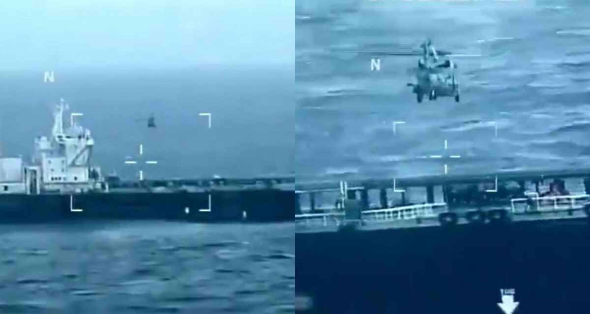EEUU interceptó e incautó cerca de Venezuela un buque petrolero de propiedad china y escala la tensión internacional