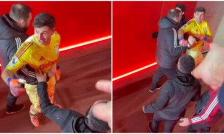 El Aston Villa fue goleado y el Dibu Martínez explotó: un fuerte cruce con los hinchas rivales se viralizó en redes