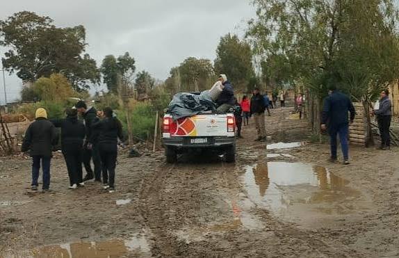 Operativo preventivo en San Juan: Asistieron a más de 800 familias antes del temporal