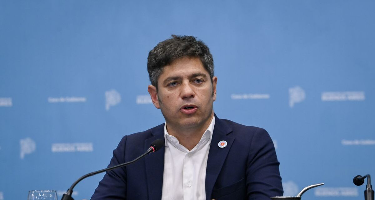 Axel Kicillof tildó de desastre la gestión de gobierno de Javier Milei