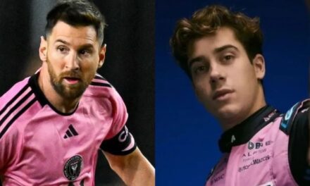 Lionel Messi y Franco Colapinto en el top cinco de un particular ránking