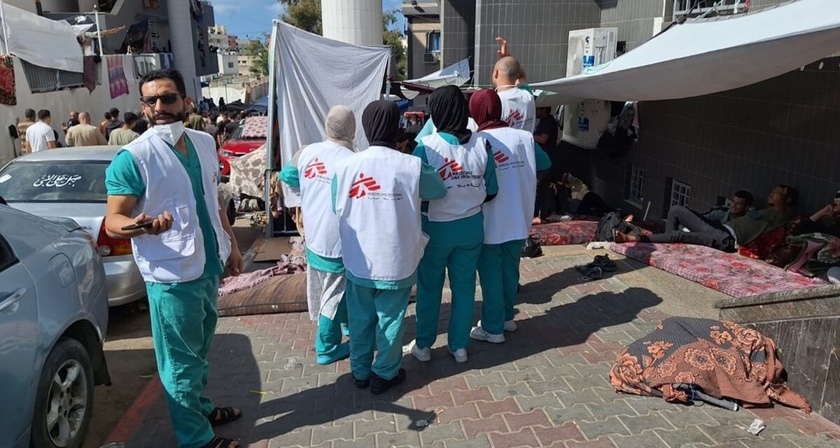 Israel prohibió operar en Gaza a más de 25 ONG, incluida Médicos Sin Fronteras