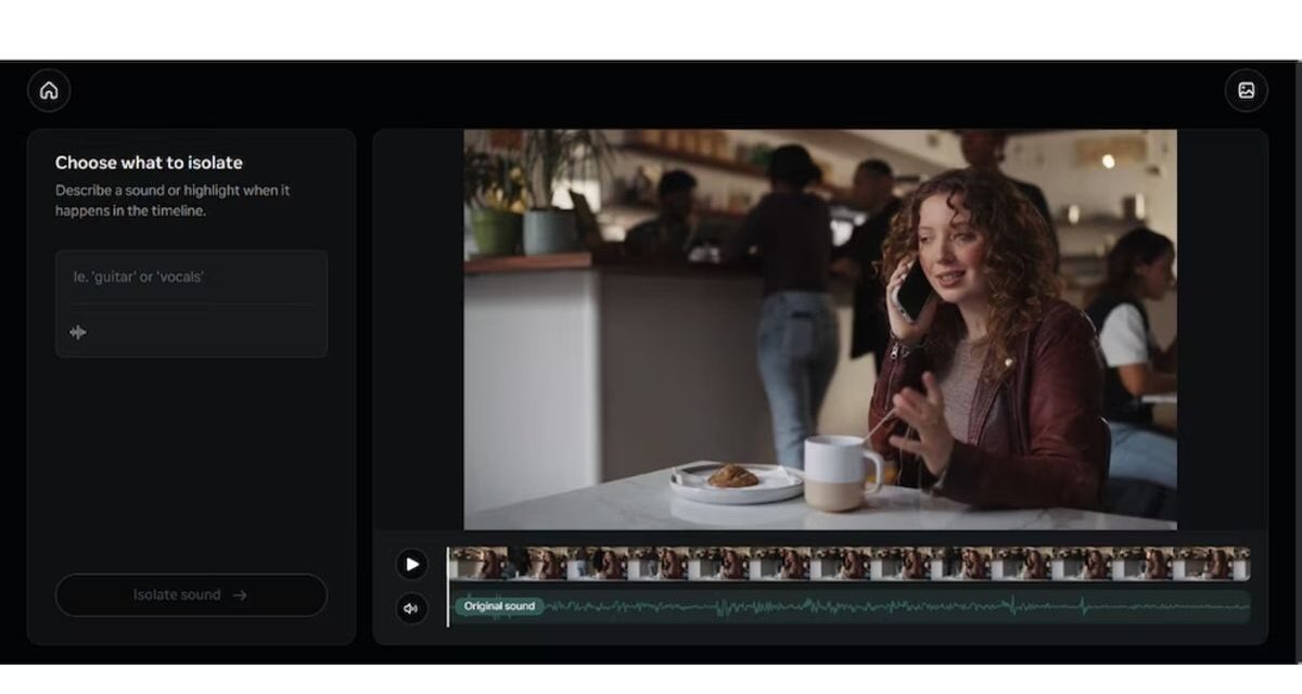 Meta presentó SAM Audio, un modelo de IA que permite aislar sonidos con texto, imágenes o tiempo