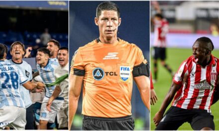 Nicolás Ramírez, el árbitro designado para dirigir la final del Clausura entre Racing y Estudiantes