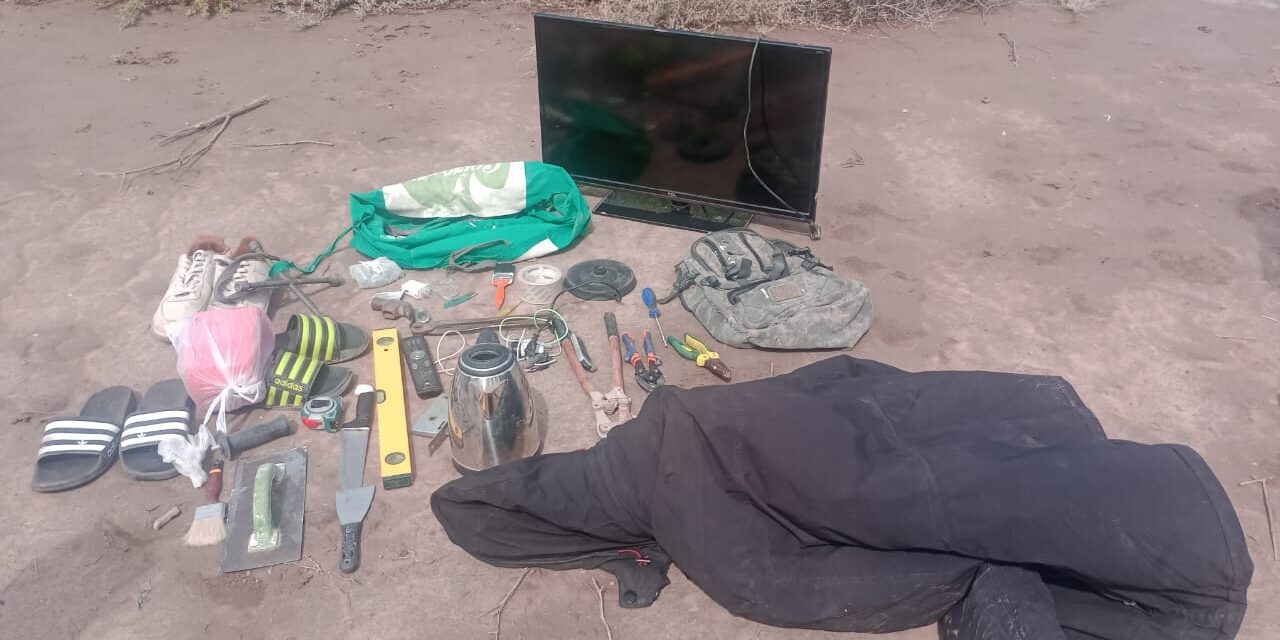 Entró a robar, atacó a un policía y terminó detenido en Caucete