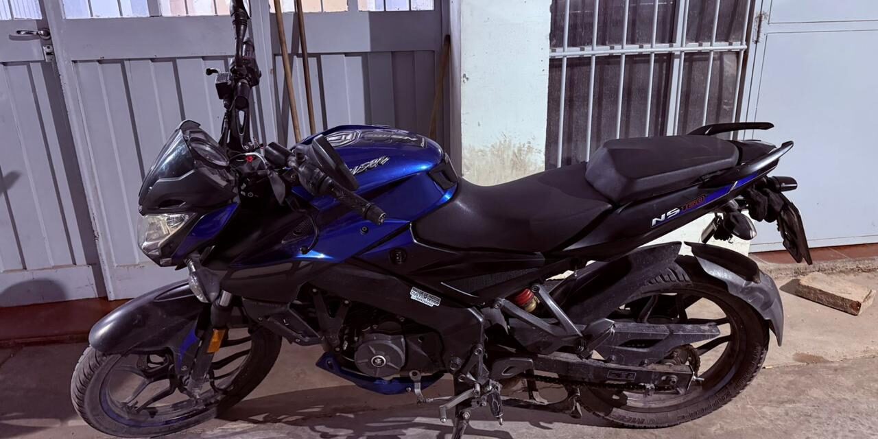 Asaltó a un chofer de DIDI y abandonó la moto