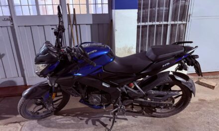 Asaltó a un chofer de DIDI y abandonó la moto