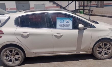 Recuperan en San Juan un auto robado en Córdoba