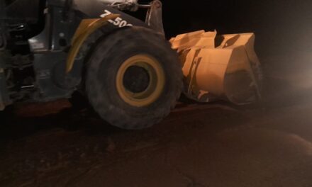 Ruta 149: Habilitaron el tránsito en la zona de Villa Corral tras trabajos nocturnos