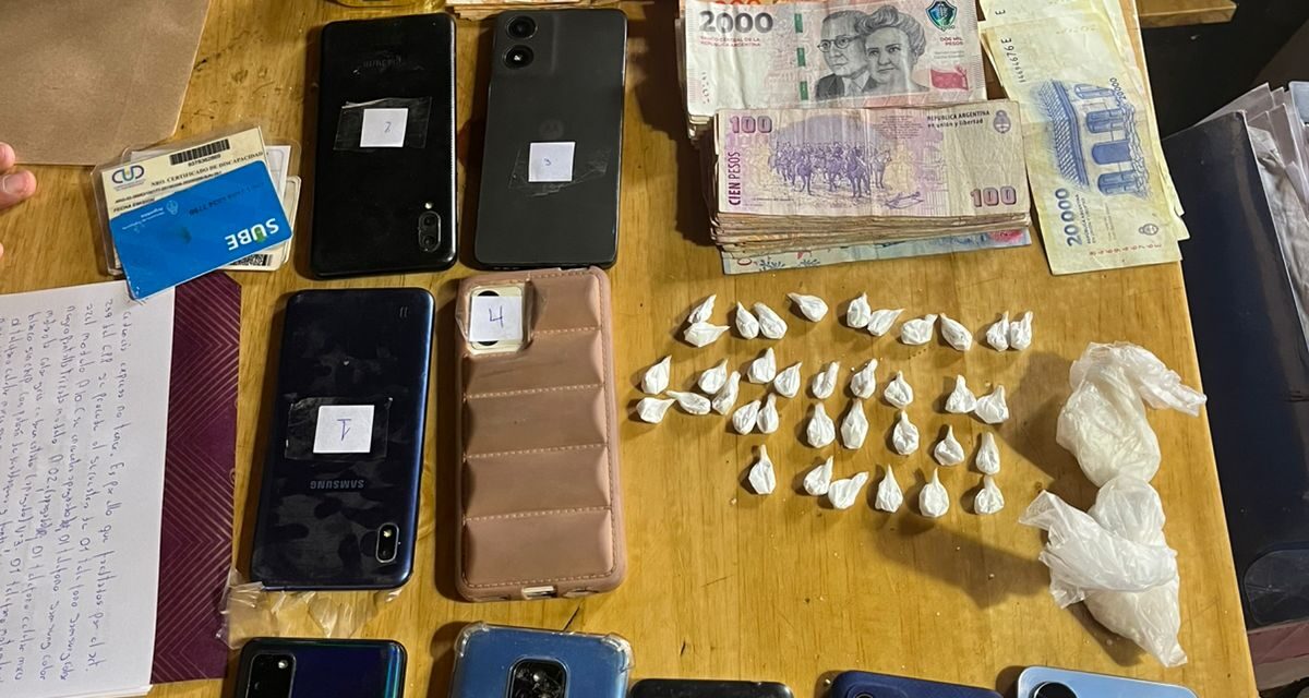 Robo en Puente Rufino: Un menor vinculado y secuestro de cocaína