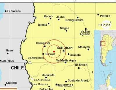 Temblor nocturno: Un sismo de magnitud 3.4 se sintió en distintos puntos de la provincia