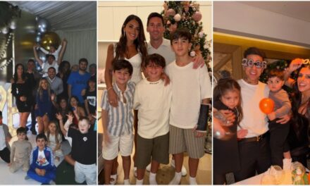 Así festejaron Año Nuevo los jugadores de la Selección Argentina