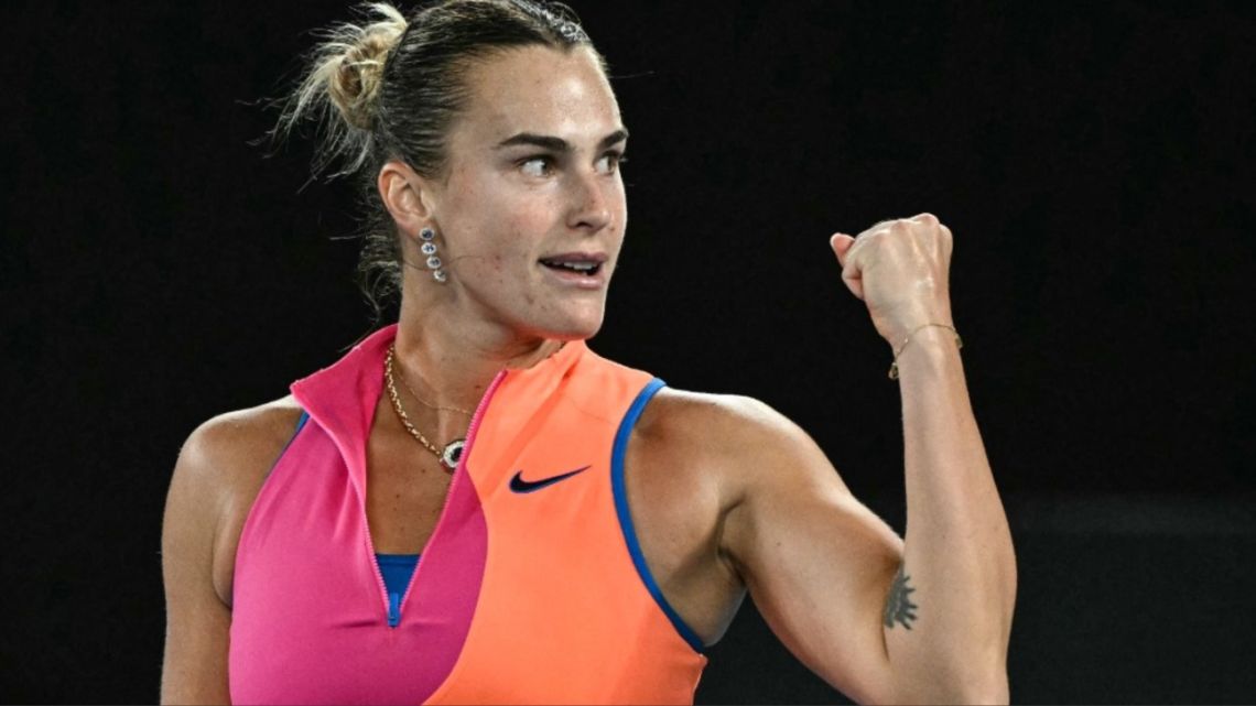 La insólita penalización a Aryna Sabalenka en el Australia Open