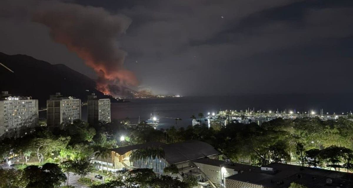 Hubo fuertes explosiones en Caracas y aviones volando a baja altura