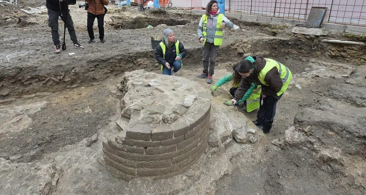 Encontraron la mítica Basílica de Vitruvio que inspiró el famoso boceto de Da Vinci