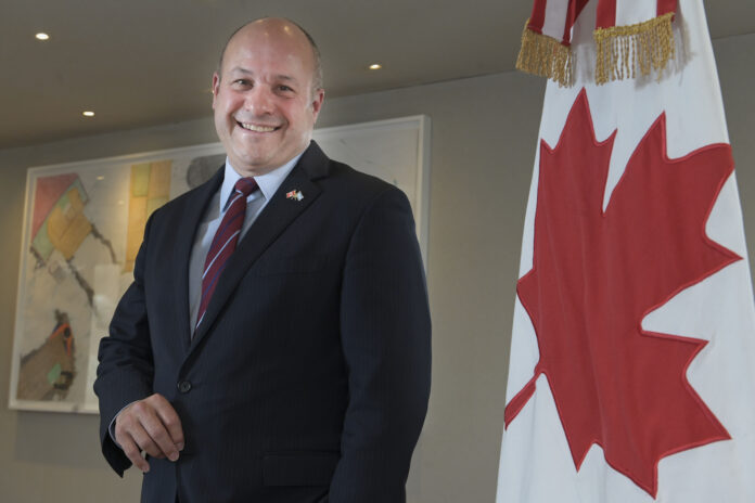 El embajador de Canadá elogió a San Juan y su identidad