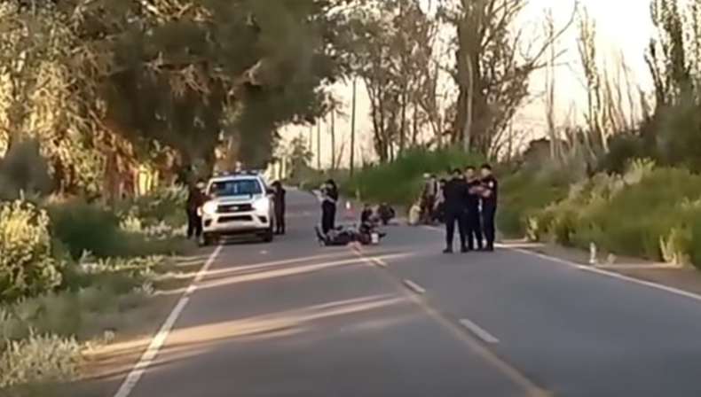 Madrugada trágica: Un hombre murió tras un violento siniestro vial en Sarmiento