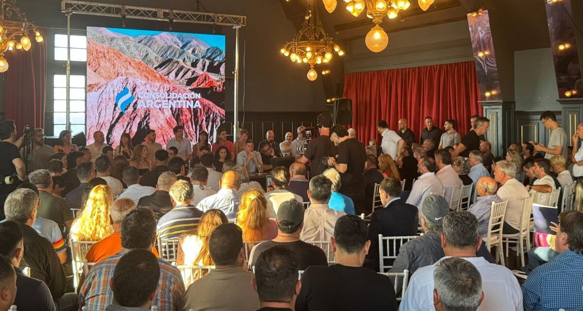 Lanzaron Consolidación Argentina, un espacio multisectorial que promueve la candidatura presidencial de Dante Gebel