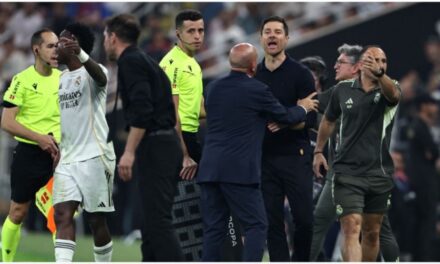 Diego Simeone y Vinicius Jr encendieron el clásico madrileño con un picante cruce
