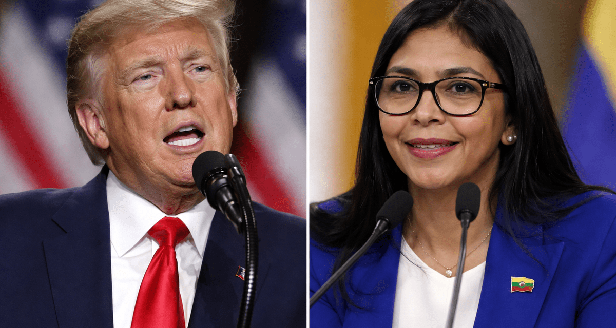 Venezuela reinicia vínculos diplomáticos con EEUU, pero desmiente viaje de Delcy Rodríguez a Washington