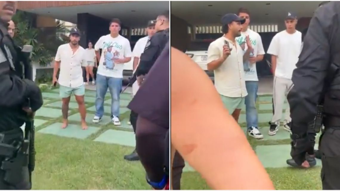 Tres jugadores argentinos, envueltos en un escándalo en Brasil