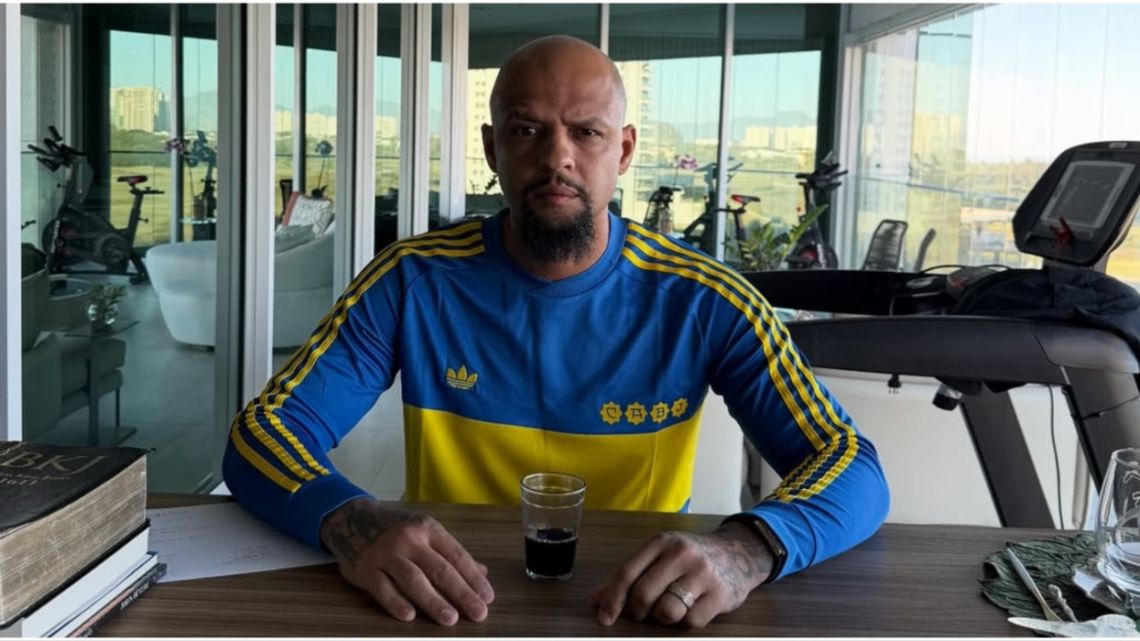 Felipe Melo comenzó el año reafirmando su amor por Boca y lanzándole una filosa chicana a River