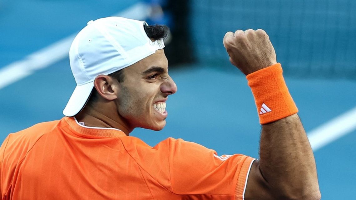 Francisco Cerúndolo avanzó a octavos del Australia Open por primera vez