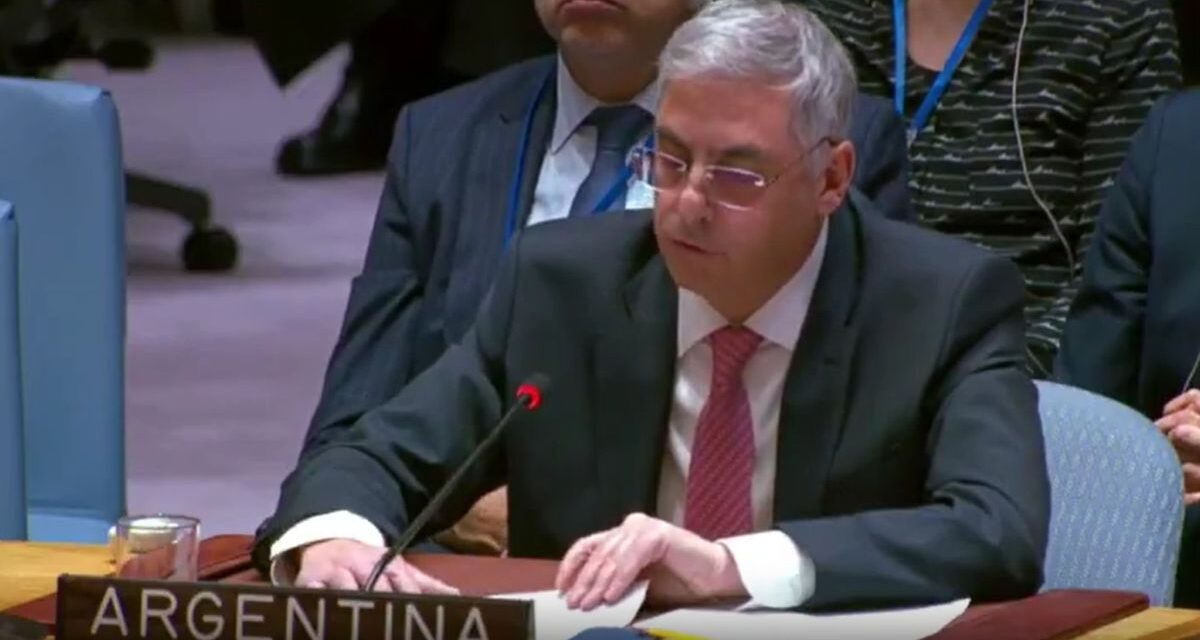 Argentina apoyó la postura de EEUU sobre Venezuela en la ONU y pidió por la liberación de Nahuel Gallo