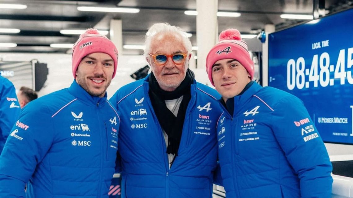 El A526 de Franco Colapinto rodó bajo la lluvia en Silverstone
