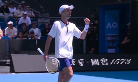 Horacio Zeballos, el único argentino que sigue compitiendo en el Australia Open