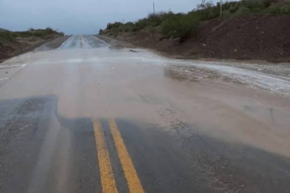 Lluvias complican la circulación en Jáchal
