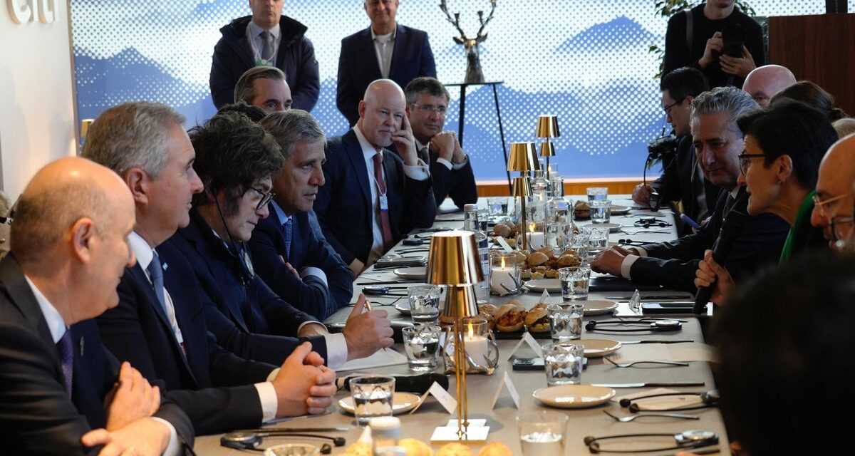 Javier Milei se reunió con CEOs de las principales firmas financieras globales