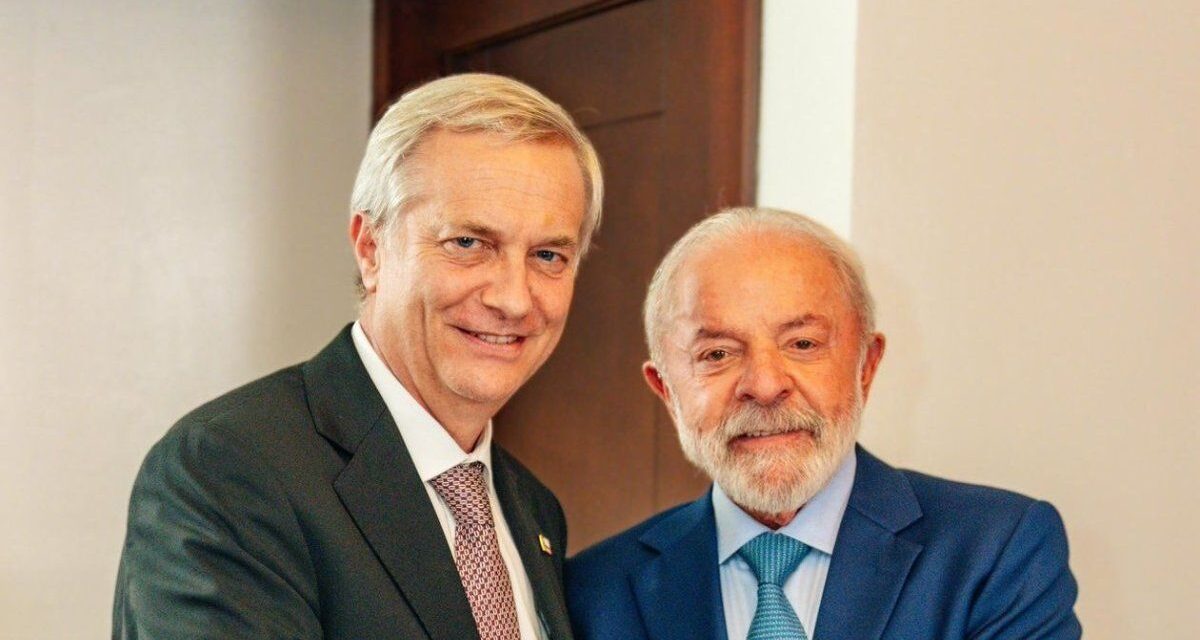 Lula da Silva se reunió con José Antonio Kast para analizar proyectos de integración regional