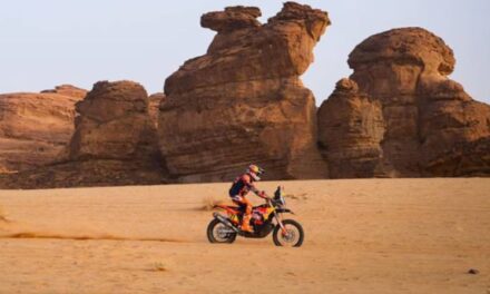 Luciano Benavides lidera el Rally Dakar 2026 tras ganar la etapa 8