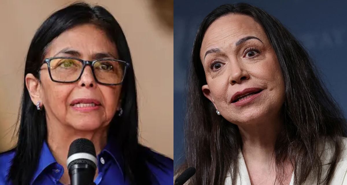 Delcy Rodríguez envió una advertencia a María Corina Machado y aseguró que no permitirán su regreso a Venezuela