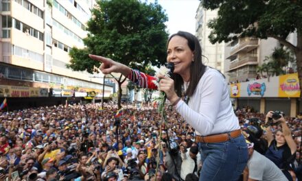 María Corina Machado: «Venezolanos, llegó la hora de la libertad»