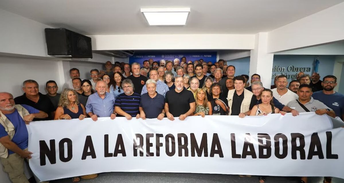 Frente sindical convocó a marchas en Córdoba y Rosario contra la reforma laboral