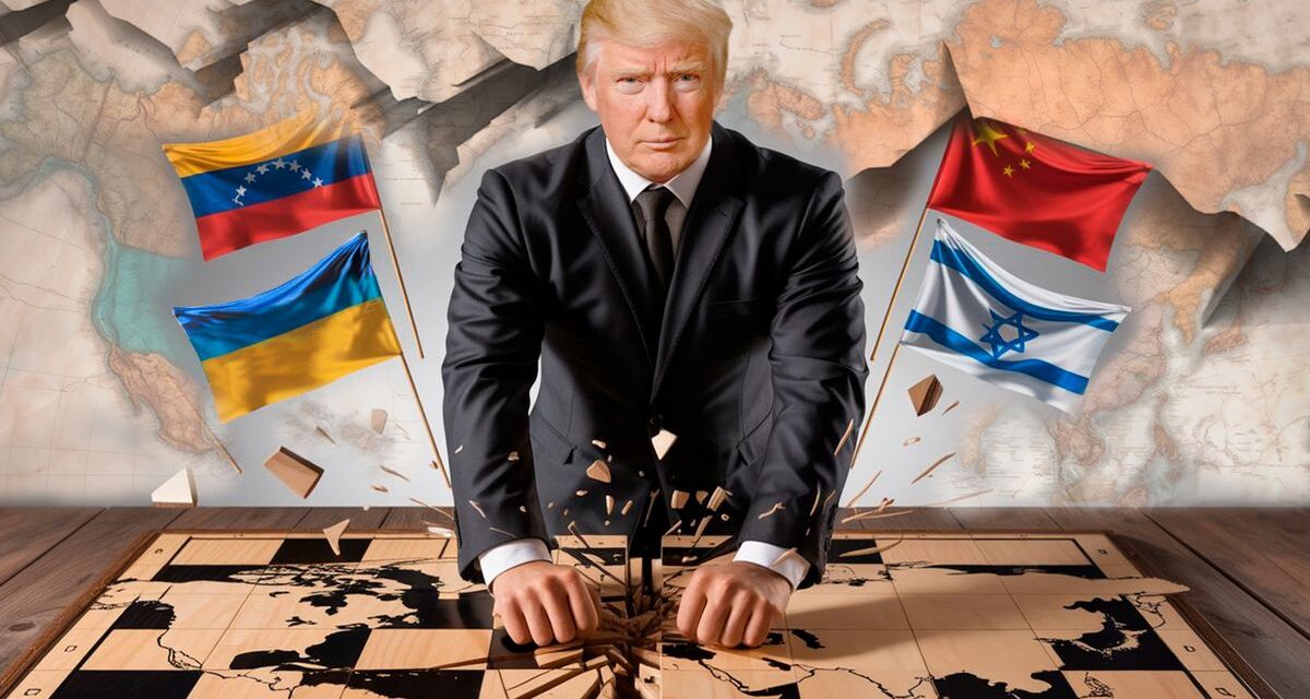 El año en que Donald Trump pateó el tablero de la doctrina geopolítica y comercial