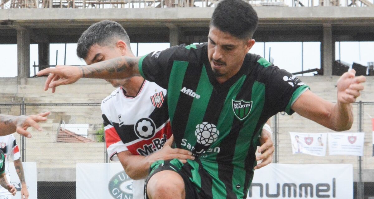 San Martín sumó en una cancha difícil y arrancó con empate ante Chacarita