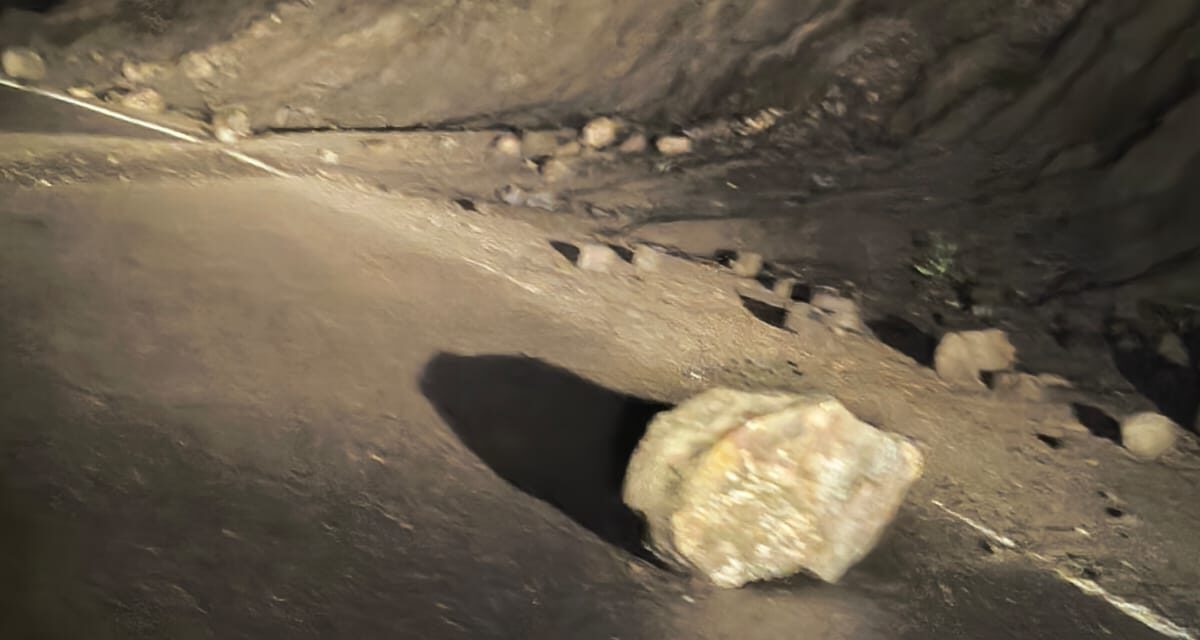 Corte total en la Ruta 150 por desprendimientos de rocas en Baldecitos