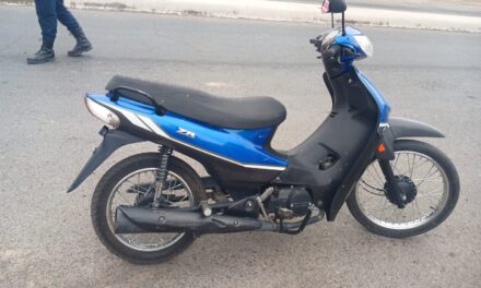 Circulaba en una moto robada y terminó detenido en 9 de Julio