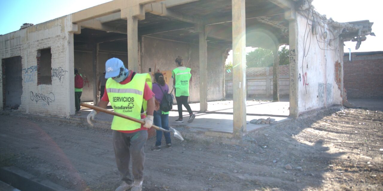 Rivadavia recupera un predio clave del barrio Aramburu